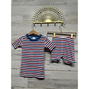 Hanna Andersson Organic Cotton Striped Pajama Set Size 5 (110 cm) VGUC